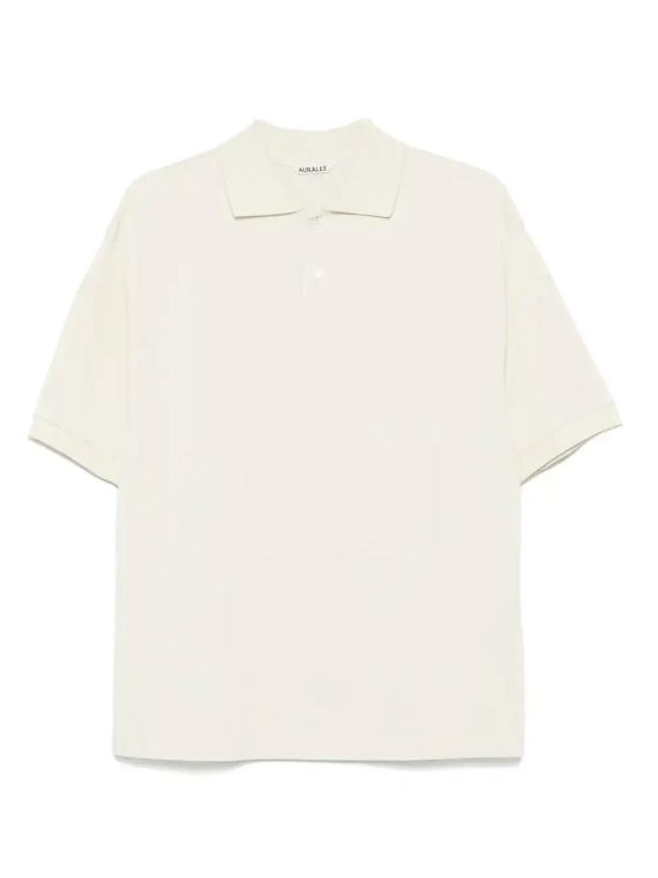 Auralee cotton polo shirt | Browns Polo Shirts