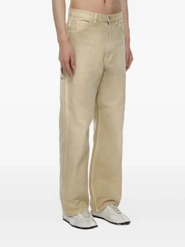 Auralee Faded Duck Trousers | Browns Regular-Fit & Straight Leg Pants