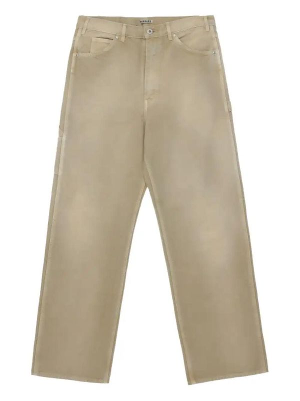 Auralee faded duck trousers | Browns Regular-Fit & Straight Leg Pants