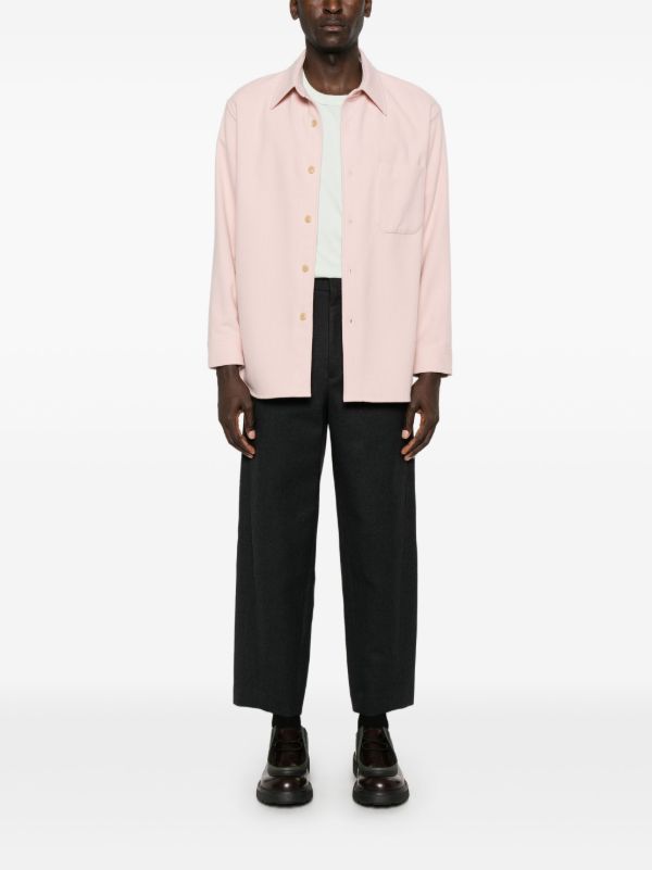 Auralee Light Melton Slacks Trousers | Browns Cropped Pants