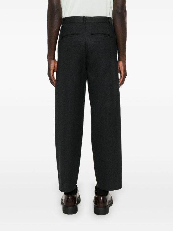 Auralee Light Melton Slacks Trousers | Browns Cropped Pants