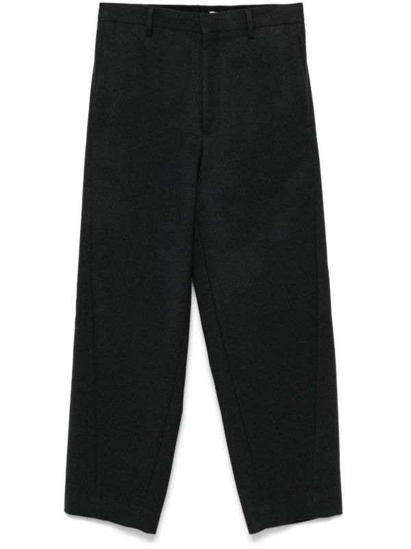 Auralee Light Melton Slacks Trousers | Browns Cropped Pants