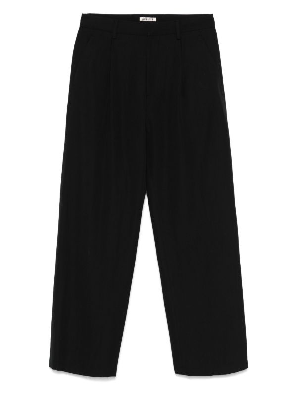 Auralee pleated-detail trousers | Browns Regular-Fit & Straight Leg Pants