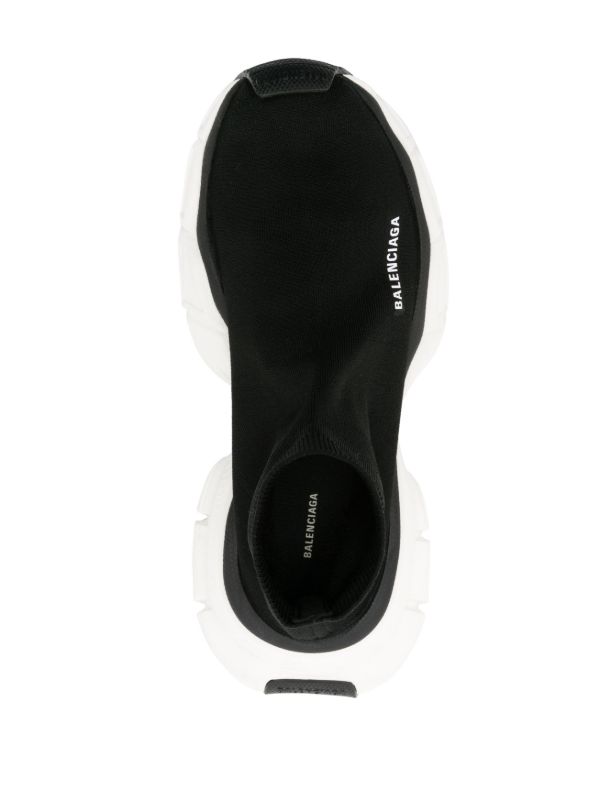 Balenciaga Black 3XL Sock Sneakers | Browns Slip-On