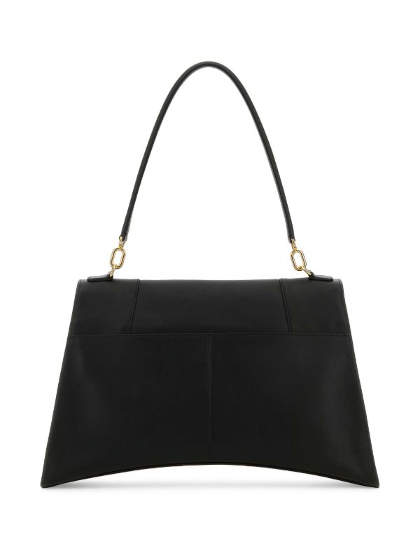 Balenciaga Black Hourglass Shoulder Bag | Browns Shoulder Bags