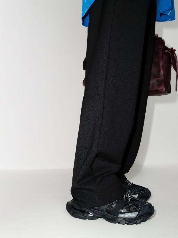 Balenciaga Black Track Low Top Sneakers | Browns Sneakers