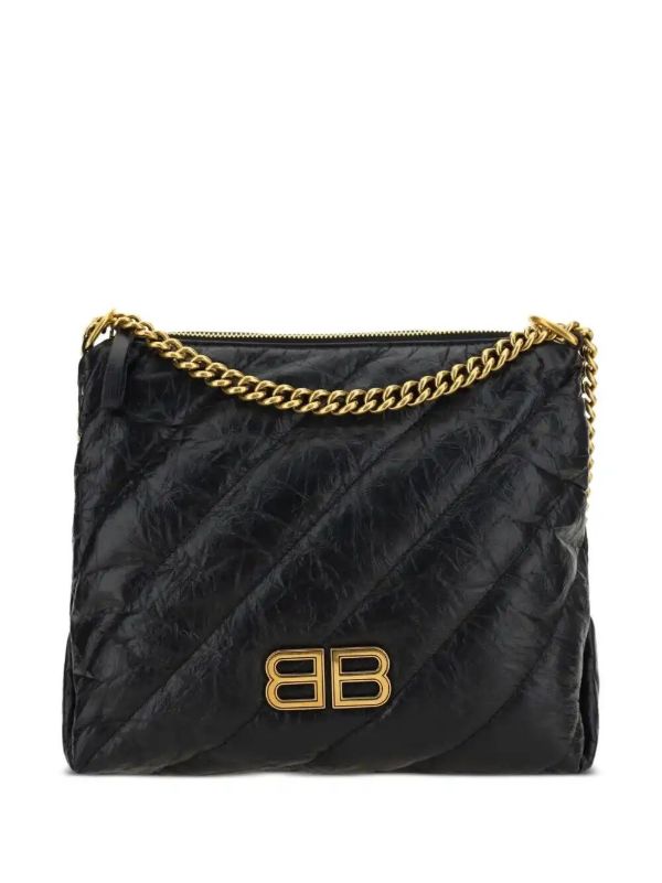 Balenciaga small Crush shoulder bag | Browns Shoulder Bags