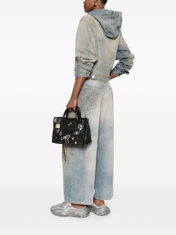 Balenciaga Small Le City Pins Tote Bag | Browns Tote Bags