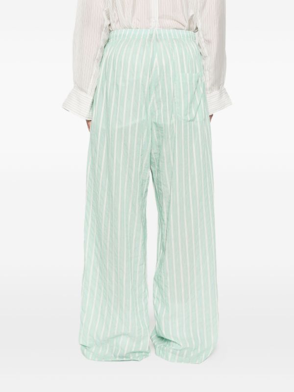 Balenciaga Striped Pyjama Pants | Browns Wide Leg Pants
