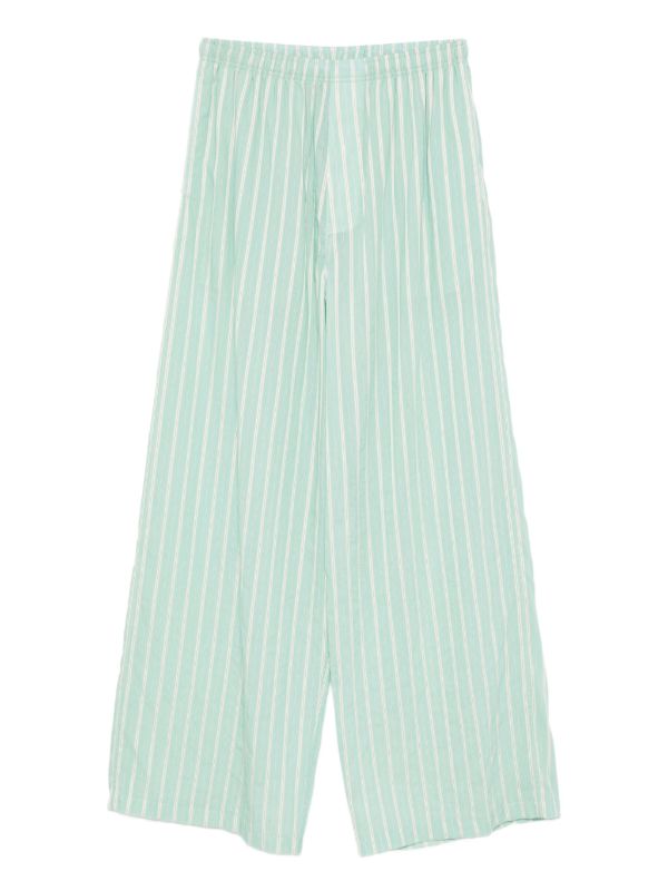 Balenciaga striped pyjama pants | Browns Wide Leg Pants