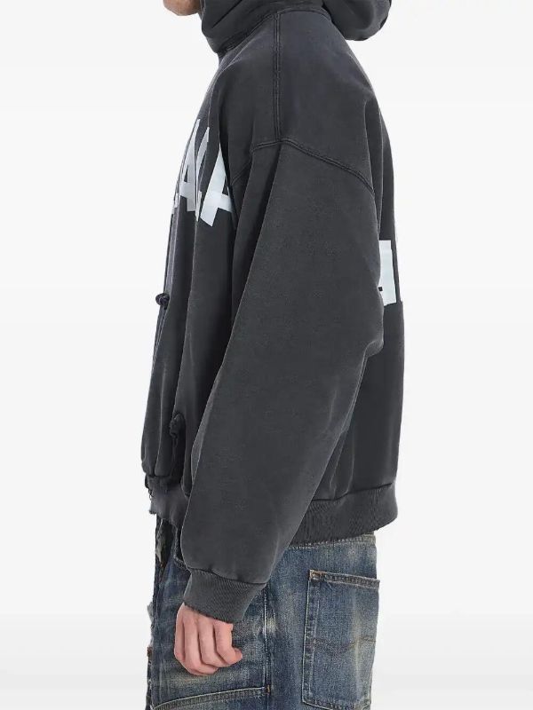 Balenciaga Tape Type Logo-print Hoodie | Browns Hoodies