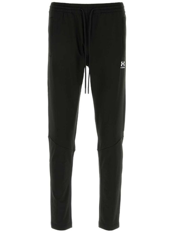 Balenciaga x Black Under Armour Logo-Embroidered Track Pants | Browns Sweatpants