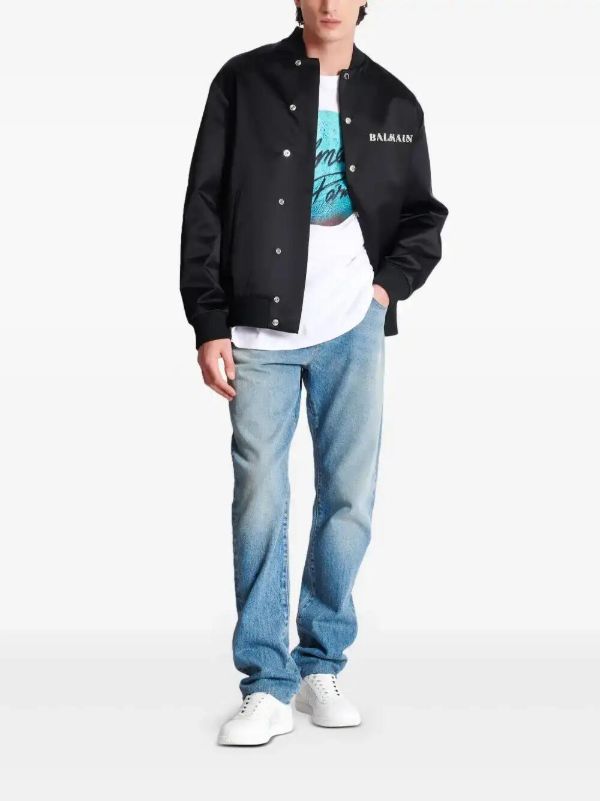 Balmain Appliqué Jeans | Browns Regular & Straight-Leg Jeans