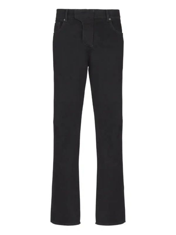 Balmain cotton jeans | Browns Regular & Straight-Leg Jeans