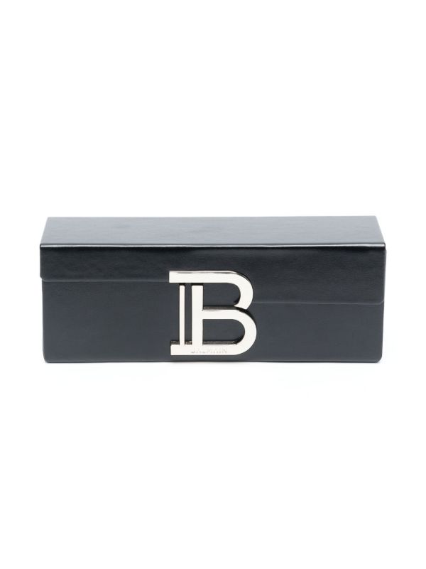 Balmain Eyewear Black Le Masque Mask-Frame Sunglasses | Browns Sunglasses