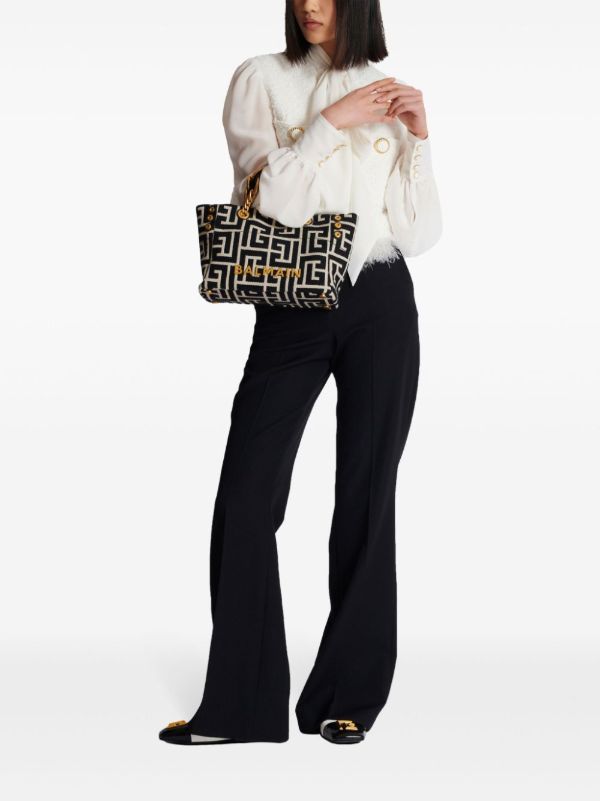 Balmain Small 1945 Soft Tote Bag | Browns Tote Bags