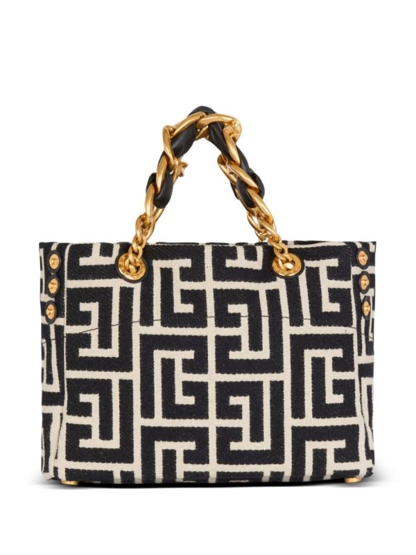 Balmain Small 1945 Soft Tote Bag | Browns Tote Bags