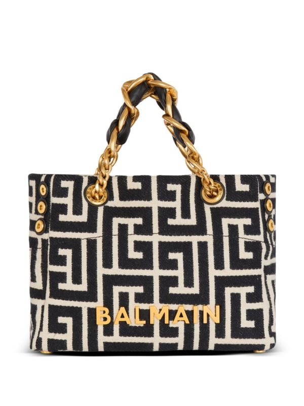 Balmain small 1945 Soft tote bag | Browns Tote Bags