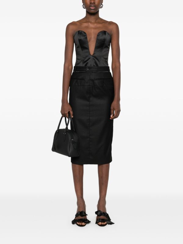 BETTTER Plunging Neck Top | Browns Vests & Tank Tops