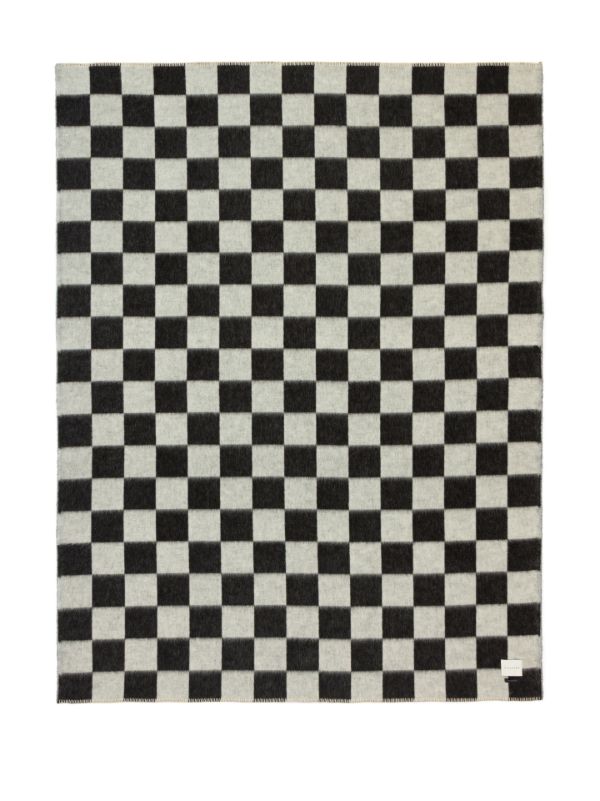 BLACKSAW Black Crosby Heirloom Blanket | Browns Blankets & Throws