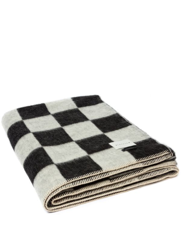 BLACKSAW black Crosby Heirloom blanket | Browns Blankets & Throws