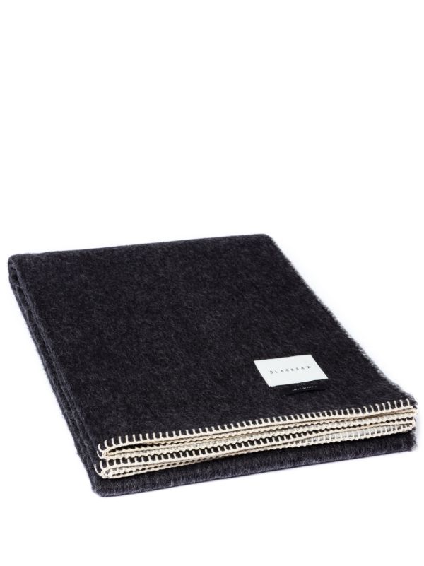 BLACKSAW Black Voodoo Tiger Reversible Blanket | Browns Blankets & Throws