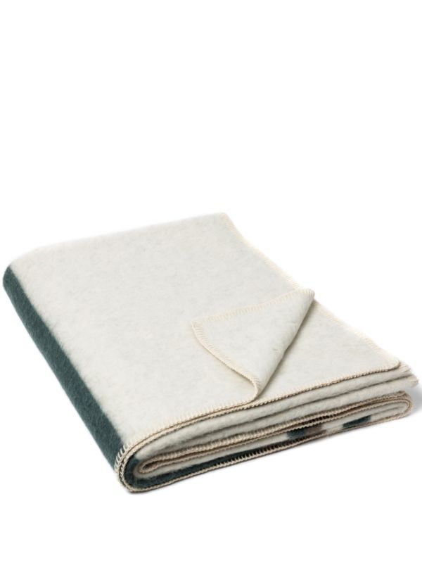 BLACKSAW White Kimura Heirloom Blanket | Browns Blankets & Throws