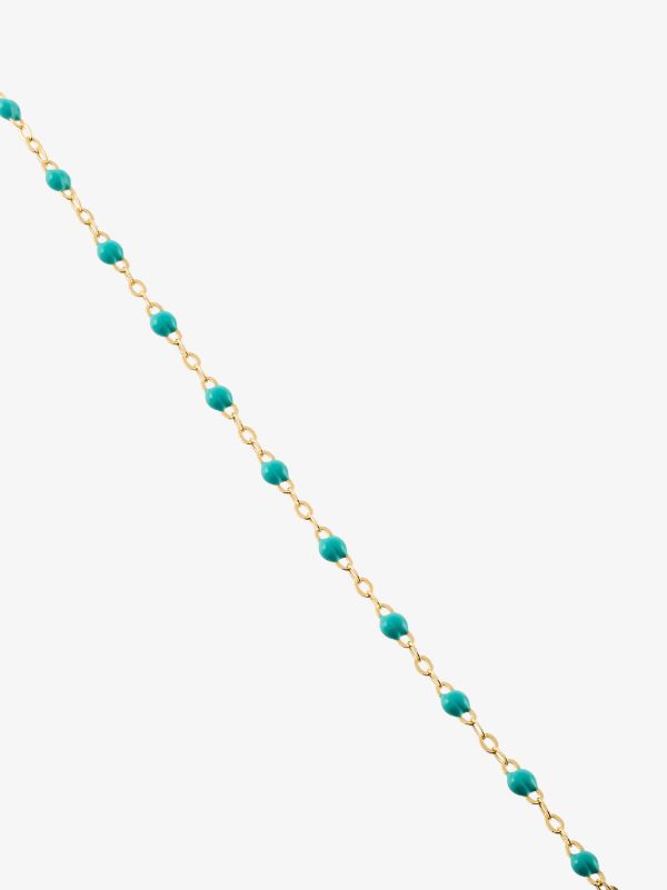 Blue Gigi Clozeau 18K Yellow Gold 42 CM Beaded Necklace| Browns Fine Necklaces