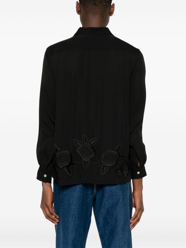 BODE Black Midnight Daffodil Shirt | Browns Shirts