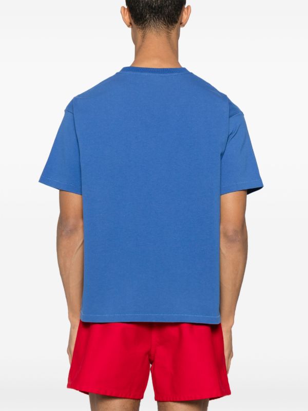 BODE Blue Crest Pocket T-Shirt | Browns T-Shirts