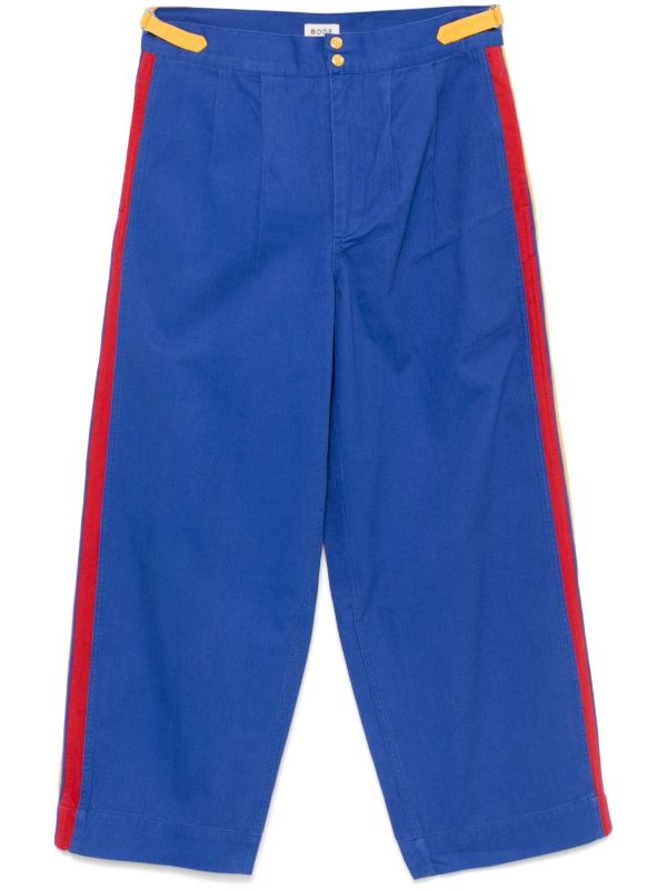 BODE Blue Metropolitan Trousers | Browns Regular-Fit & Straight Leg Pants