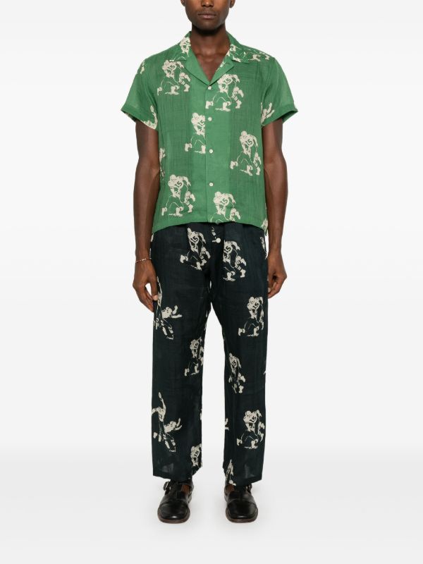 BODE Football Silhouette Shirt | Browns Shirts