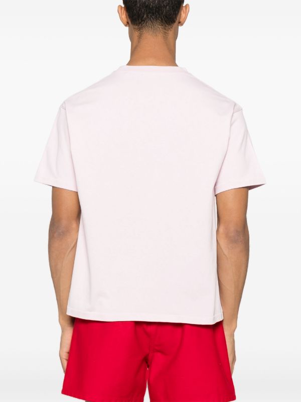 BODE Pink Crest Pocket T-Shirt | Browns T-Shirts