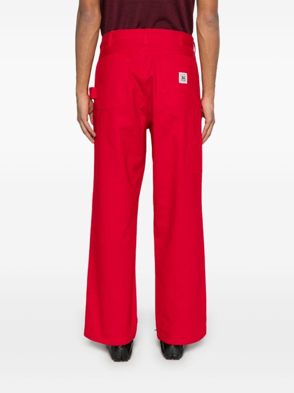 BODE Red Spring Trousers | Browns Regular-Fit & Straight Leg Pants