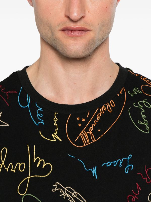 BODE Signature Scrawl T-shirt | Browns T-Shirts