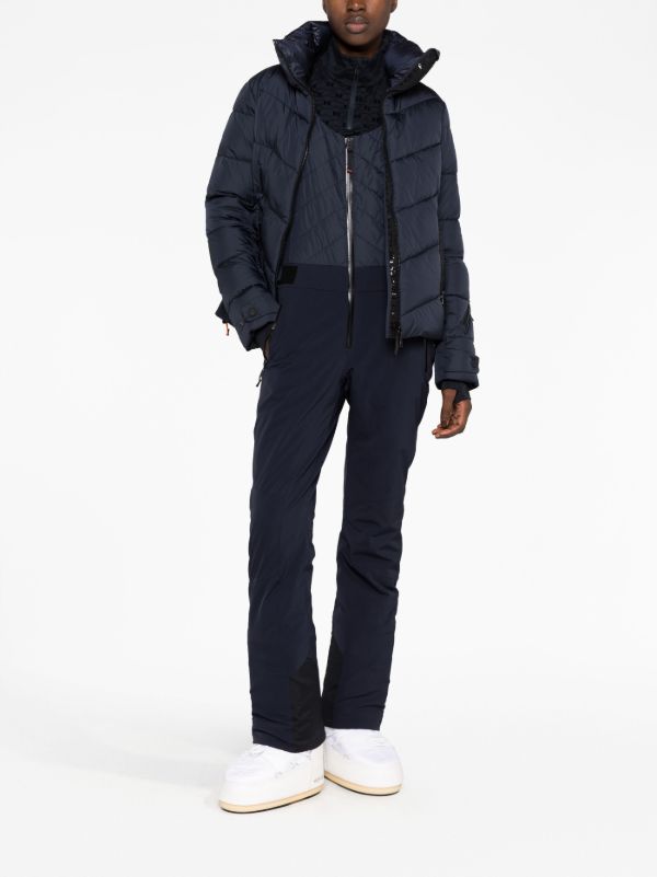 BOGNER FIRE+ICE Blue Ivie2-T Quilted Salopettes | Browns Performance Jumpsuits