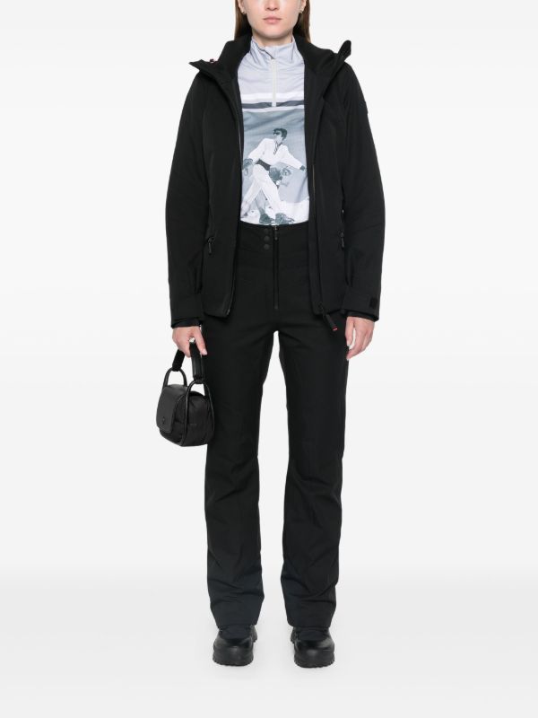 BOGNER Printed Half-Zip Ski Top | Browns Ski Tops