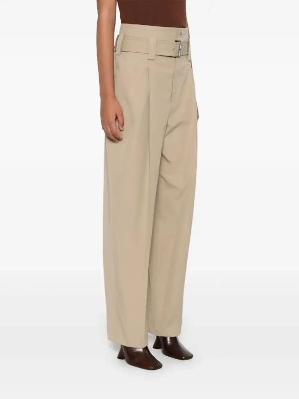 Bottega Veneta Belted Tailored Trousers | Browns Slacks