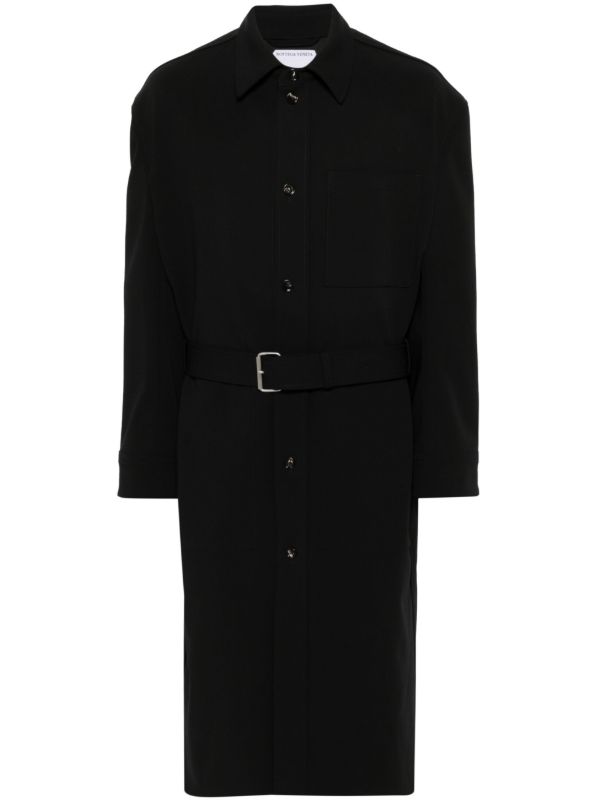 Bottega Veneta Belted Trench Coat | Browns Single Breasted Coats