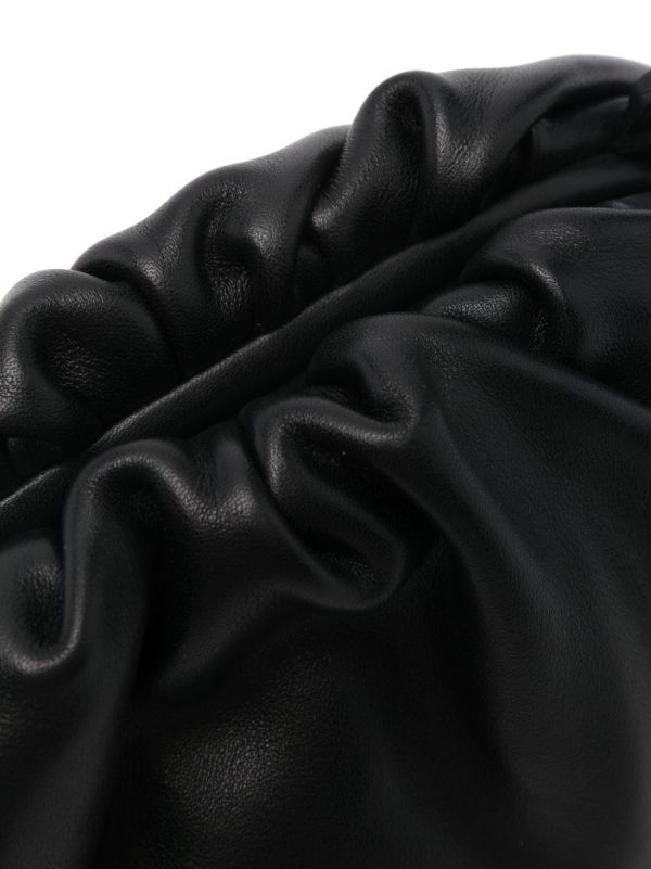 Bottega Veneta Black Mini Pouch Leather Clutch Bag | Browns Mini Bags