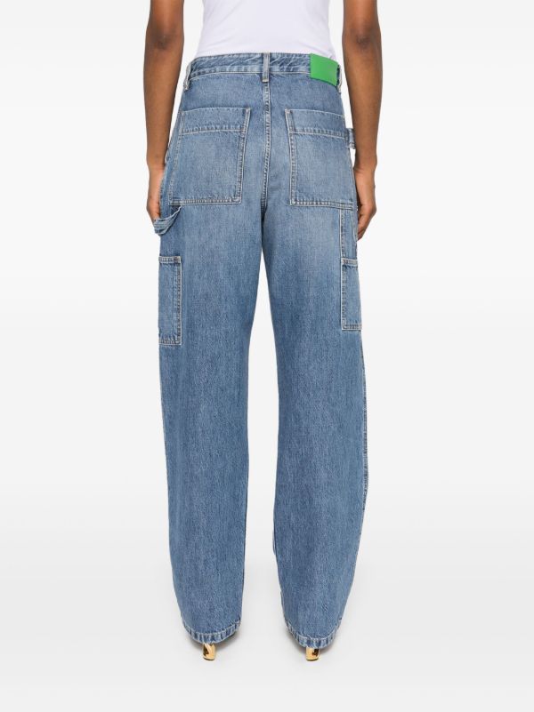 Bottega Veneta Blue Straight-Leg Carpenter Jeans | Browns Straight-Leg Jeans