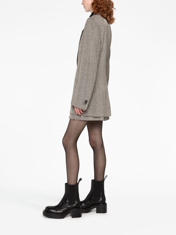 Bottega Veneta Brown Single Breasted Blazer | Browns Blazers