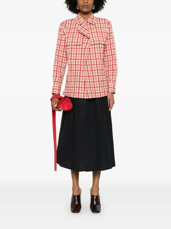 Bottega Veneta Checked Cotton Shirt | Browns Shirts