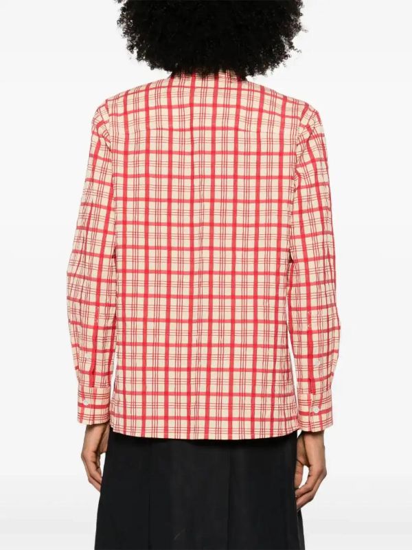 Bottega Veneta Checked Cotton Shirt | Browns Shirts