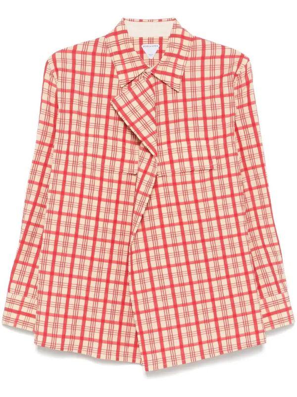 Bottega Veneta Checked cotton shirt | Browns Shirts