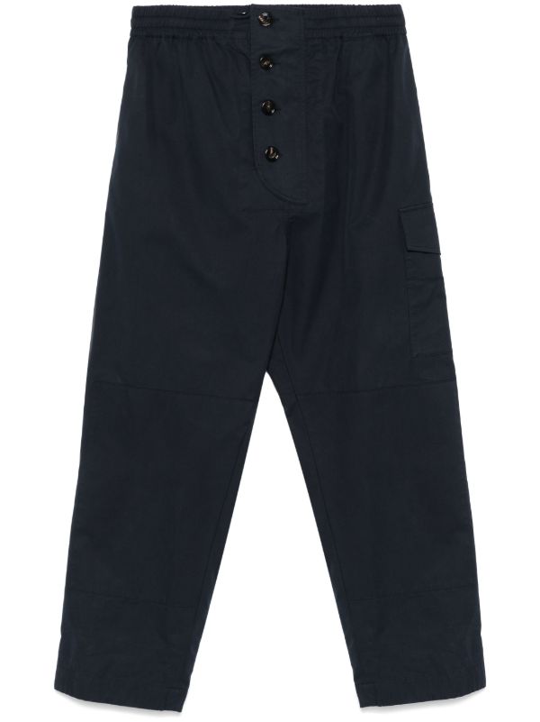 Bottega Veneta Cotton Trousers | Browns Tailored Pants