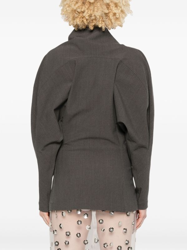 Bottega Veneta Draped-Neck T-Shirt | Browns T-Shirts & Jersey Shirts