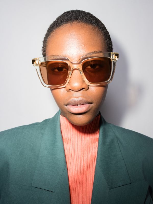 Bottega Veneta Eyewear Square-frame Sunglasses | Browns Sunglasses