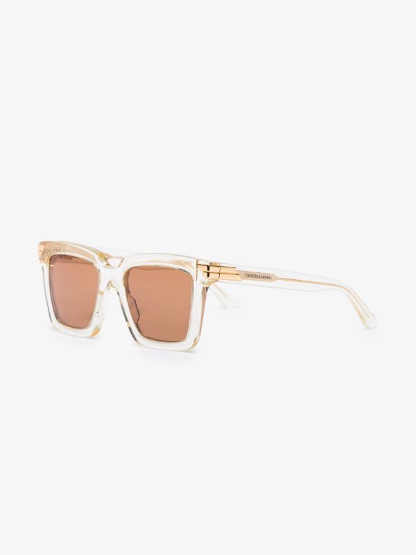 Bottega Veneta Eyewear Square-frame Sunglasses | Browns Sunglasses