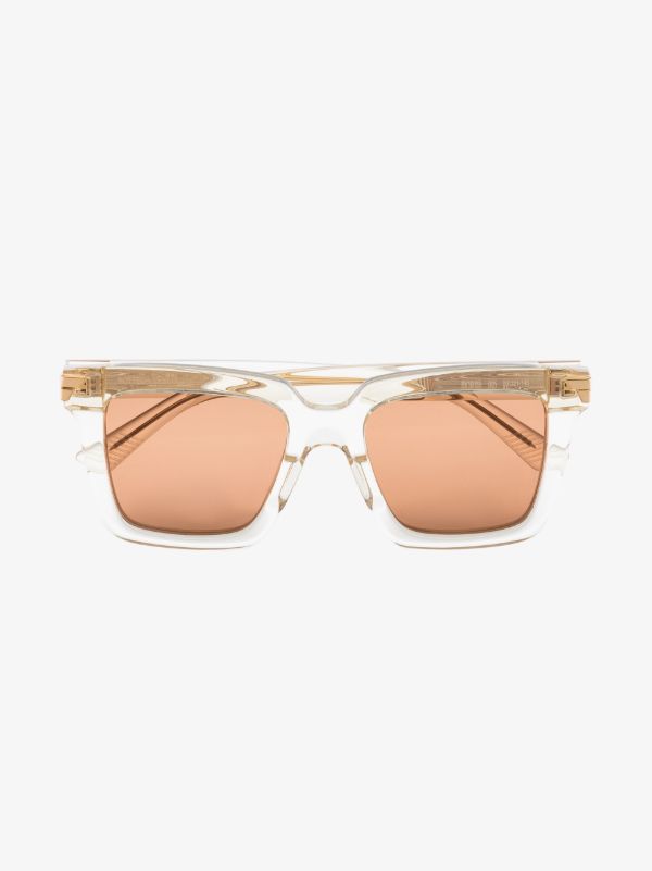 Bottega Veneta Eyewear square-frame sunglasses | Browns Sunglasses